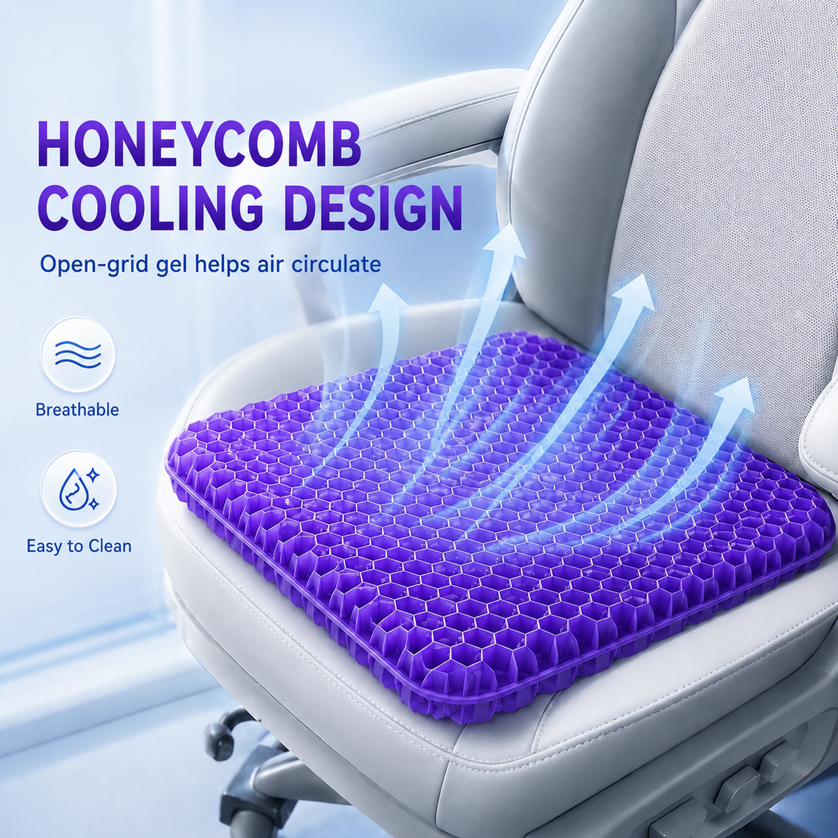 CloudSeat™ Gel Seat Cushion