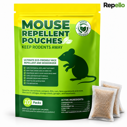 Repello™ Peppermint Mouse Repellent Pouches 10 Pack
