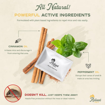 Repello™ Peppermint Mouse Repellent Pouches 10 Pack